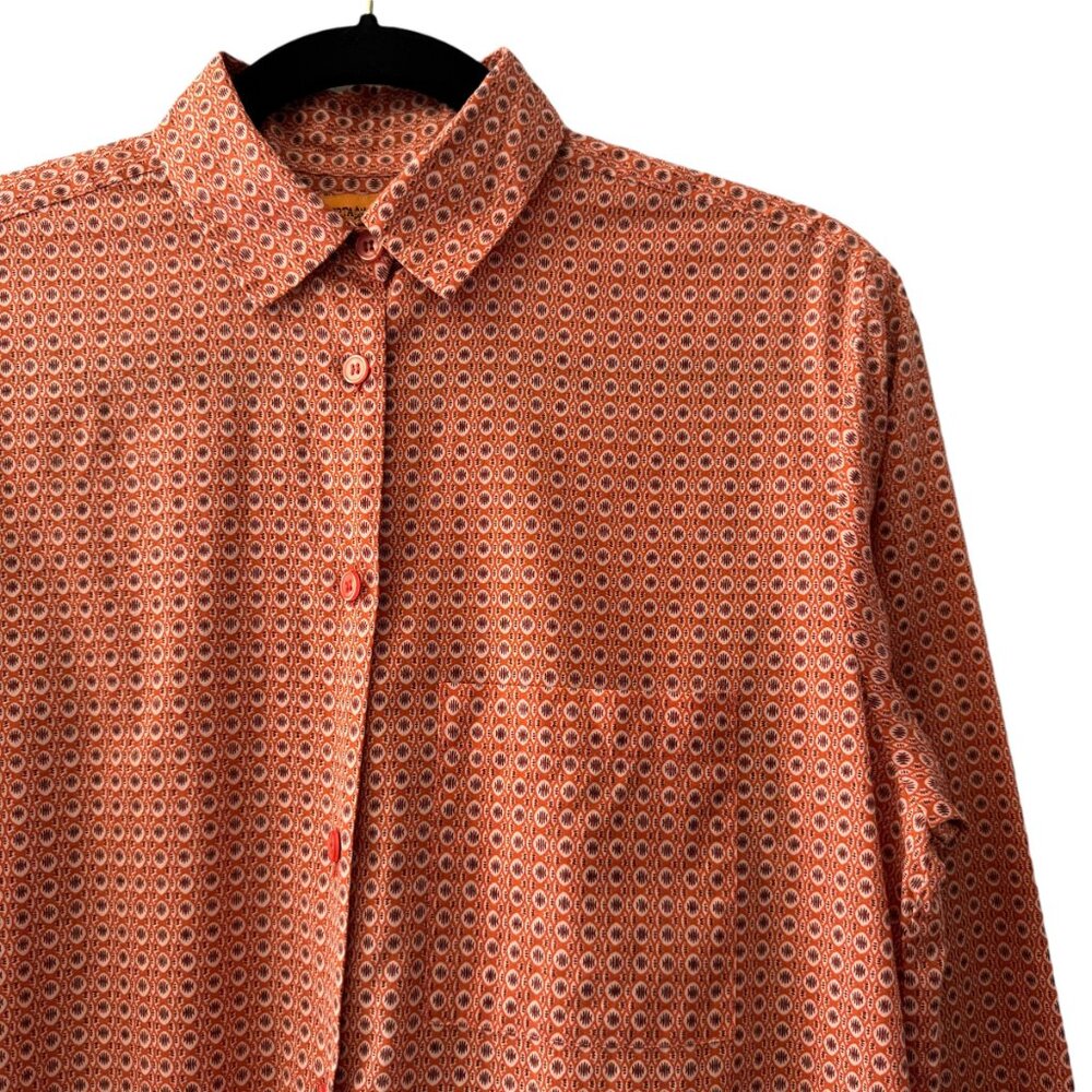 Roberta Freymann Cotton Button Down Tunic - image 2